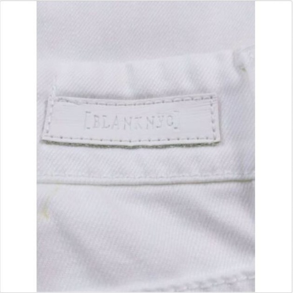 Blank NYC Women's Jeans 30 Straight Leg Distressed - Picture 5 of 8